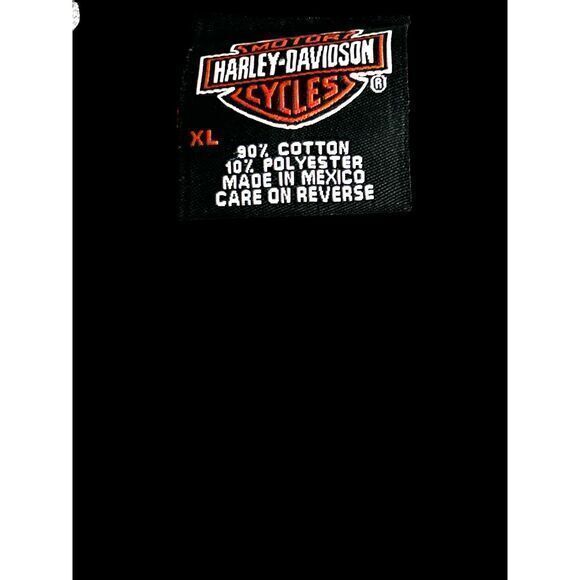 Harley Davidson T-Shirt short Sleeves Motorcycle Size xl Gray - Picture 4 of 4